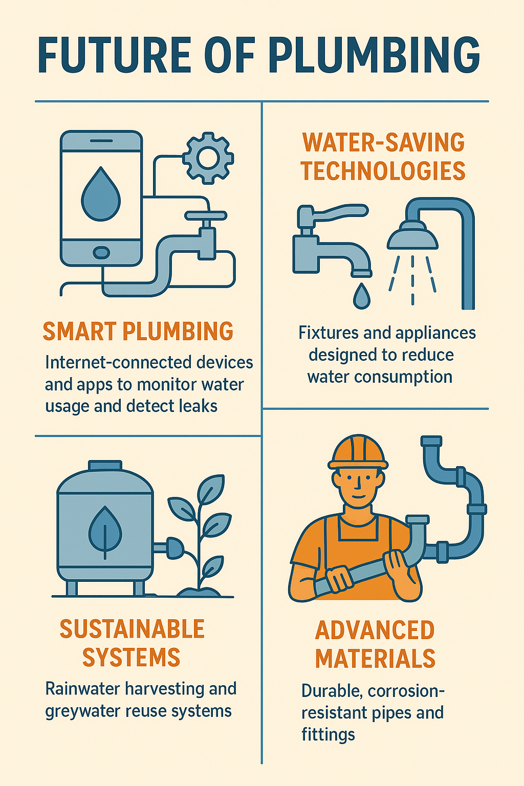 Future of Plumbing Infographic