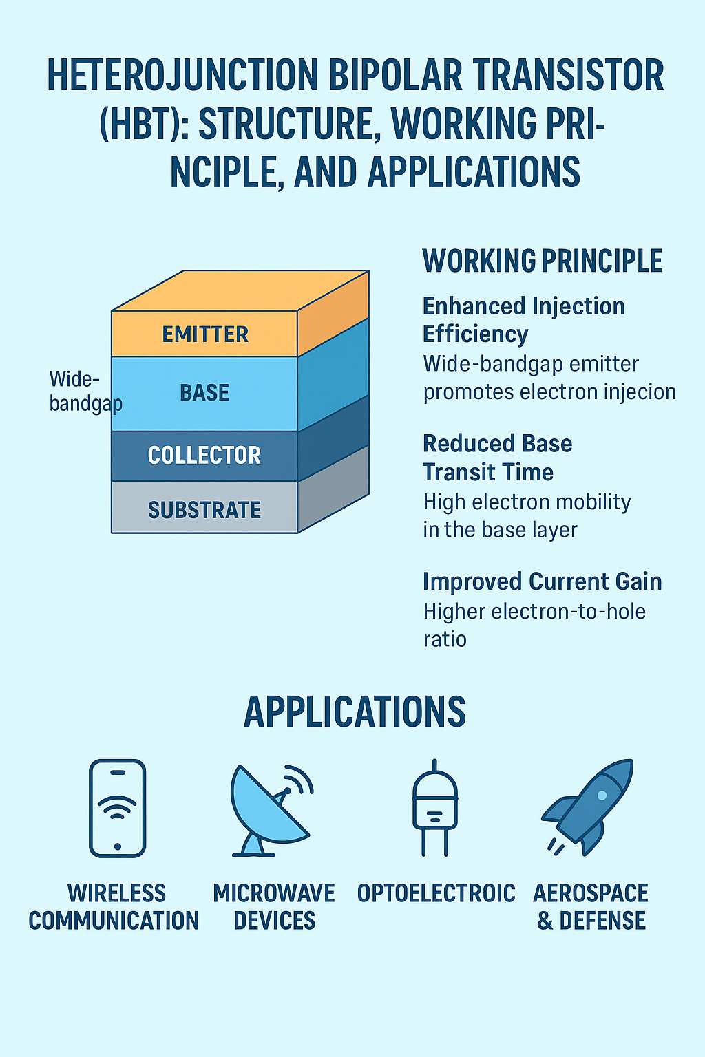 Heterojunction Bipolar Transistor (HBT)
