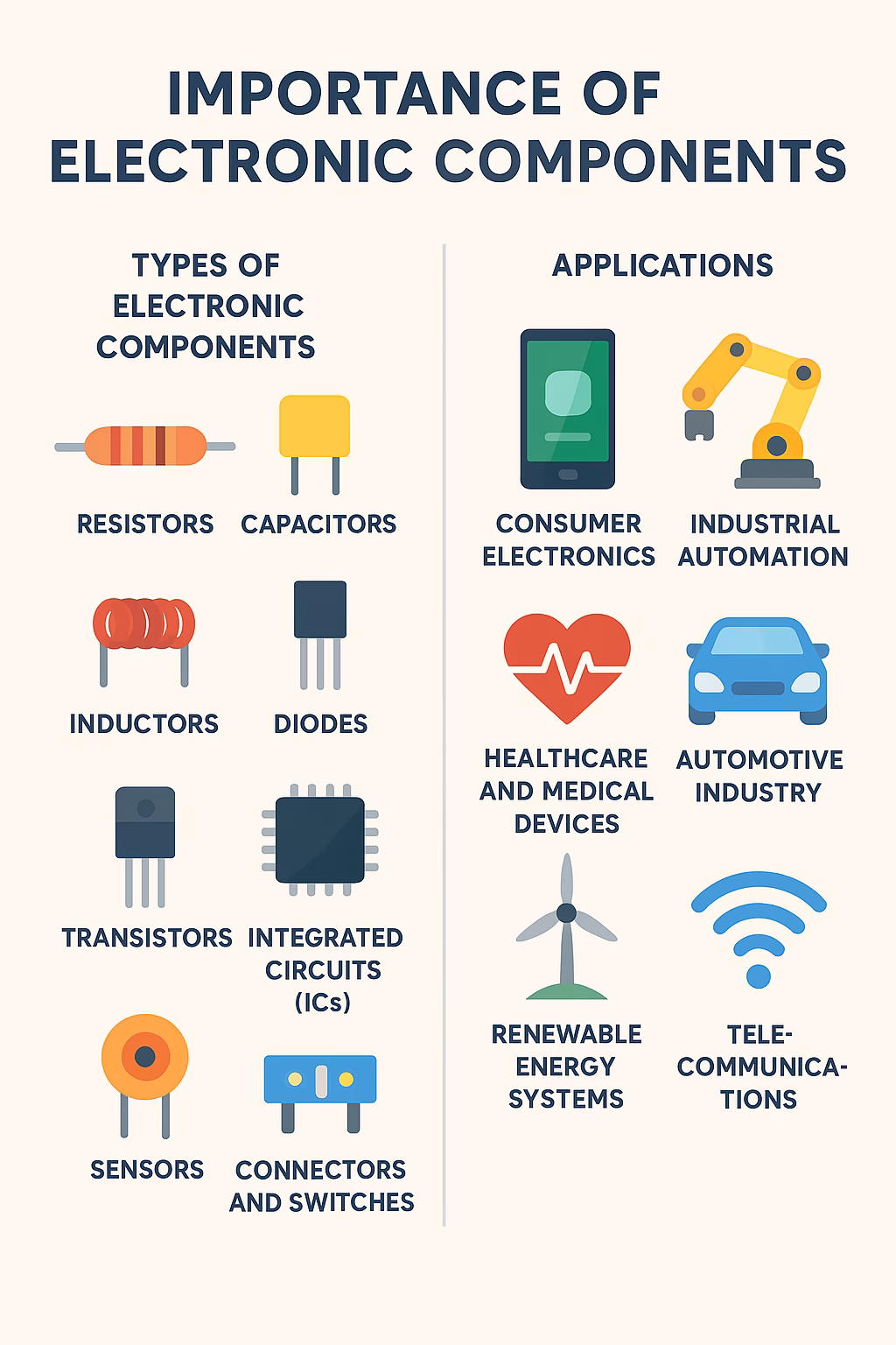 Importance of Electronic Components