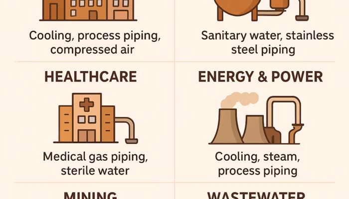 Industrial Applications of Plumbing: Enhancing Efficiency in Modern Industries