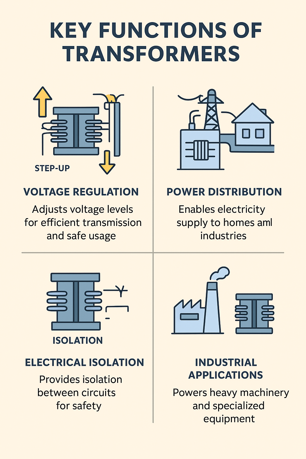 Key Functions of Transformers