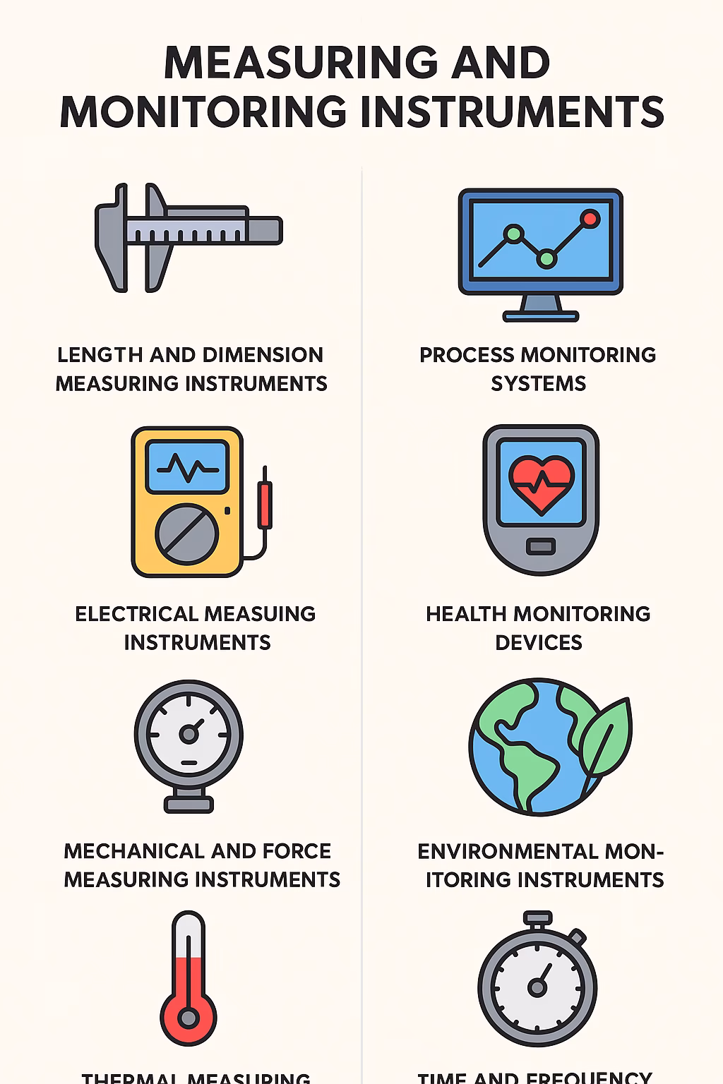 Measuring and Monitoring Instruments