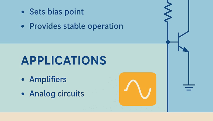 Resistors as Active Biasing: Principles, Applications, and Practical Insights