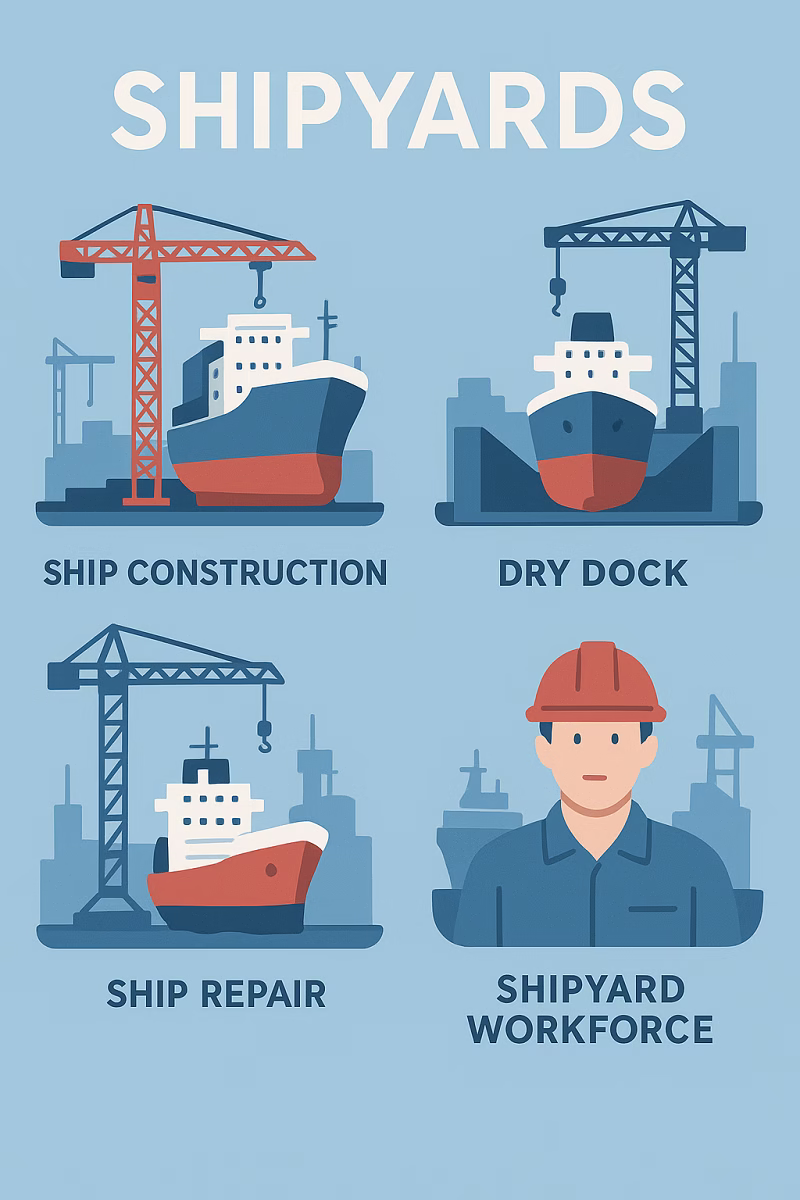 Shipyards
