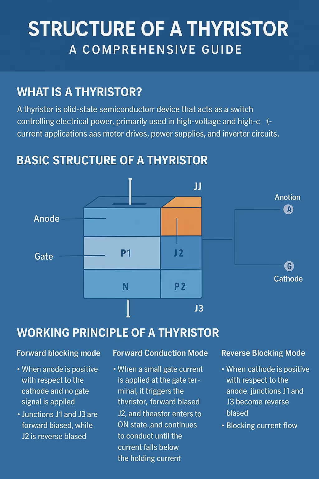 Structure of a Thyristor: A Comprehensive Guide