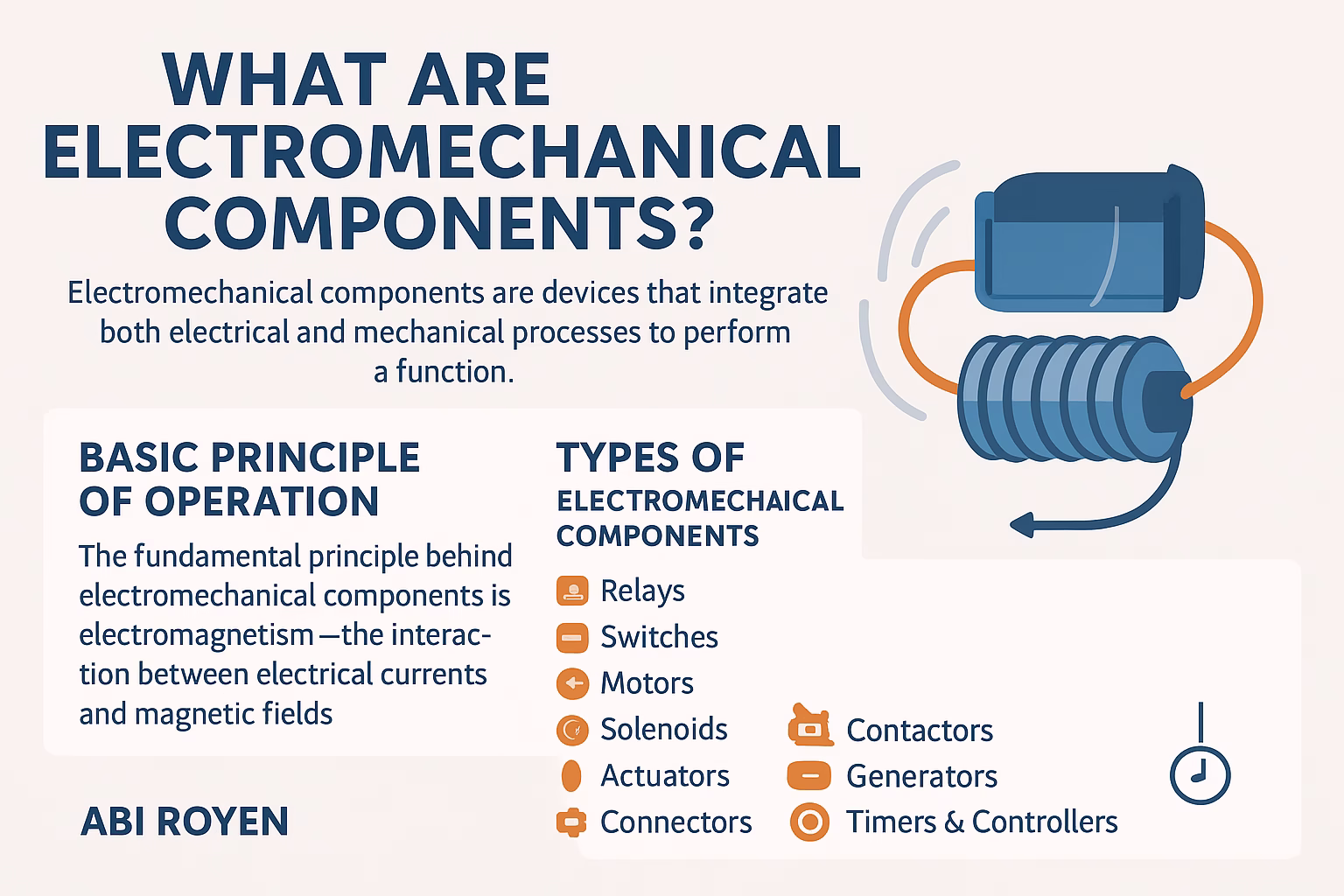 What Are Electromechanical Components? A Complete Guide