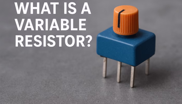 What Is a Variable Resistor? A Complete Guide to Its Types, Functions, and Applications