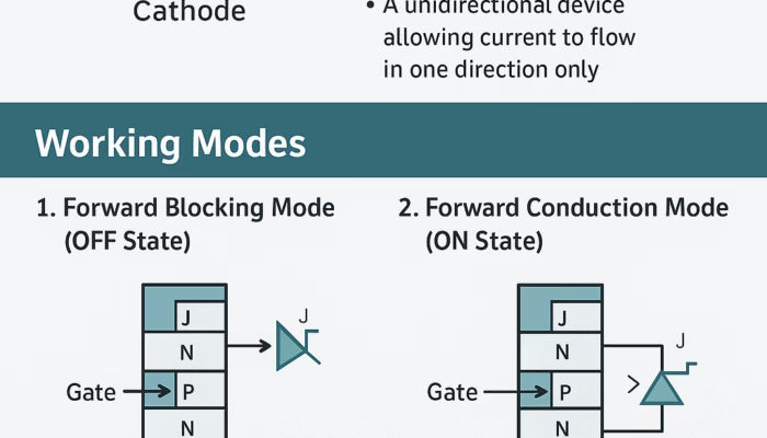 Working Principle of Thyristors: A Complete Guide