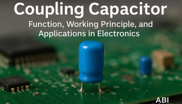 Coupling Capacitor: Function, Working Principle, and Applications in Electronics