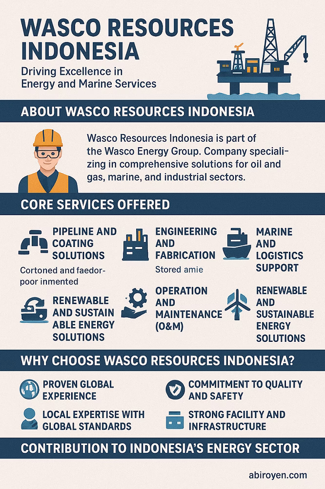 Wasco Resources Indonesia Infographic